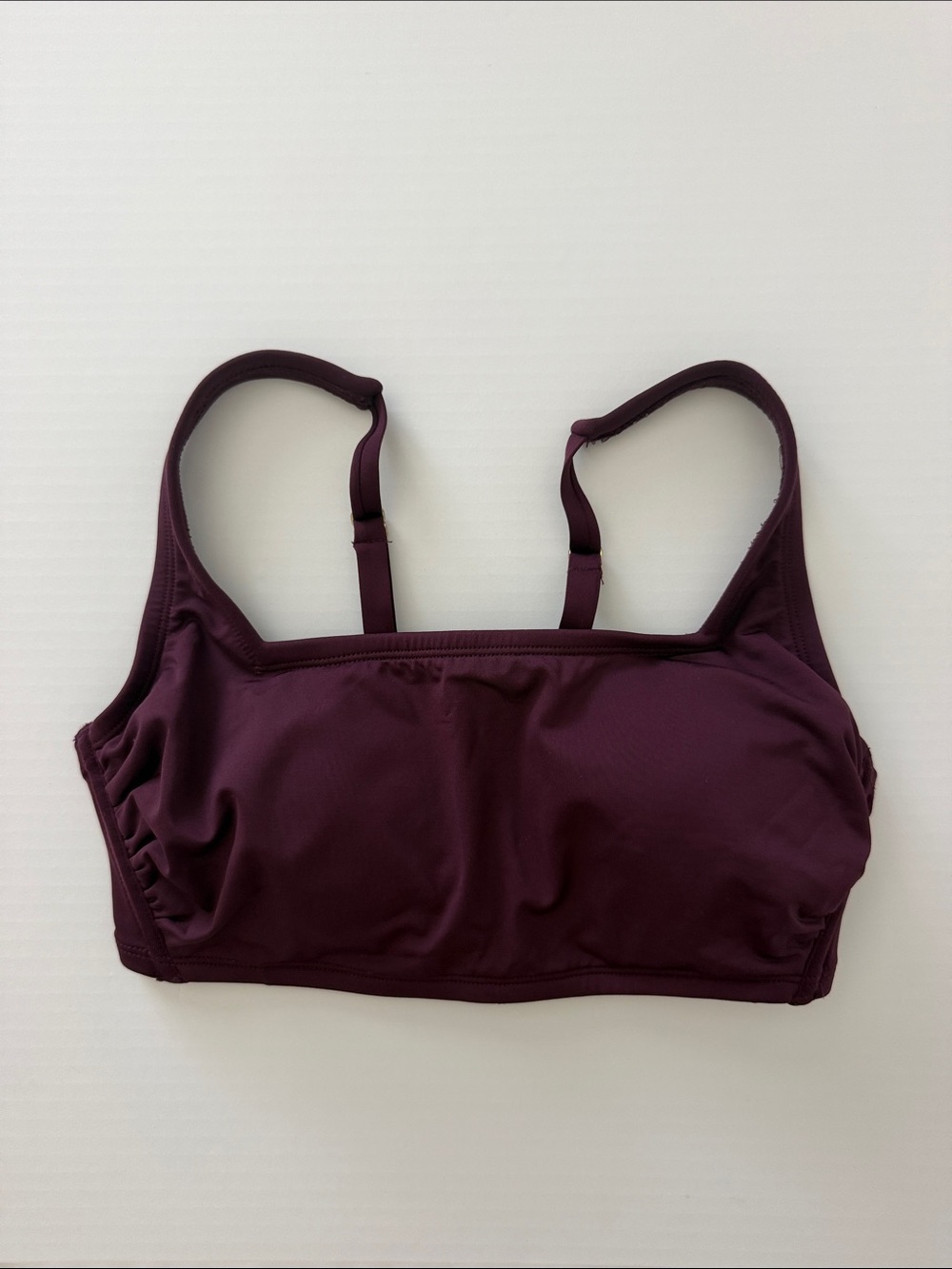 Kona Sol Women's Swim Sports Bra - Plum D/DD